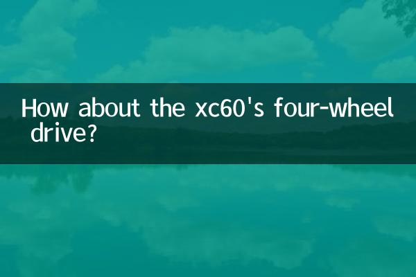 А как насчет полного привода xc60?