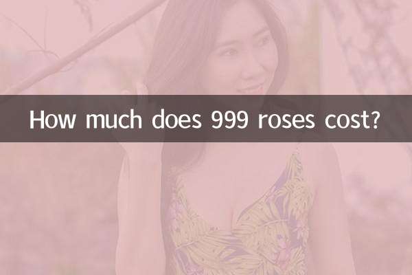 How much does 999 roses cost?