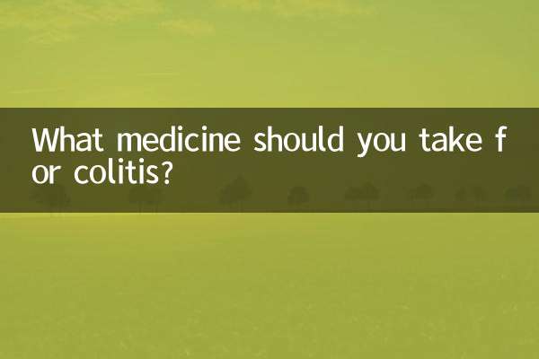 Quel médicament prendre contre la colite ?