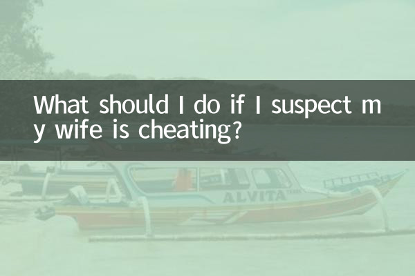 Que dois-je faire si je soupçonne que ma femme triche ?