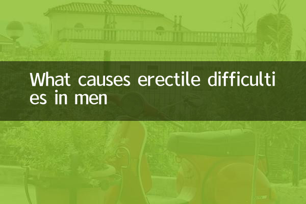 چه چیزی باعث مشکلات نعوظ در مردان می شود