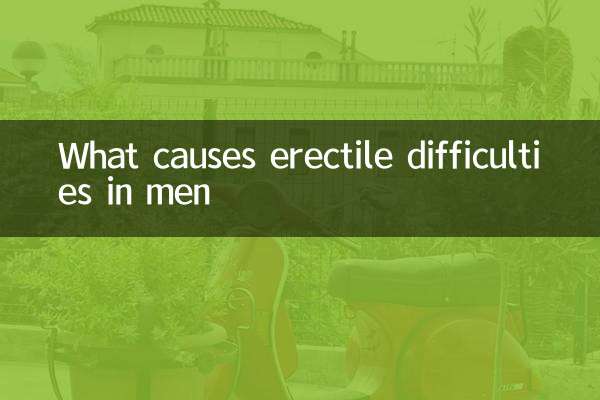 O que causa dificuldades de ereção nos homens
