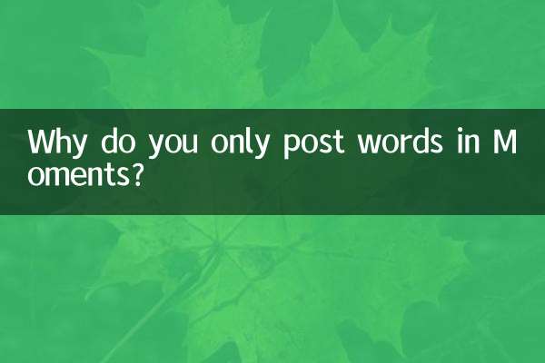 朋友圈怎么只发字