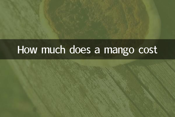 How much does a mango cost
