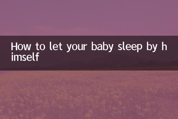 Wie Sie Ihr Baby alleine schlafen lassen