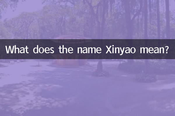 Что означает имя Синьяо?