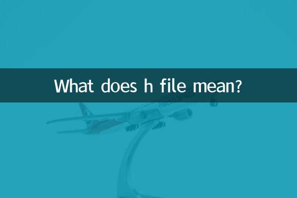 ایچ فائل کا کیا مطلب ہے؟