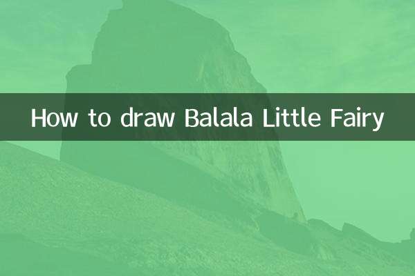 Wie zeichnet man die kleine Balala-Fee?