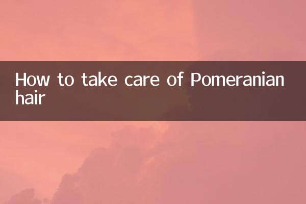पोमेरेनियन बालों की देखभाल कैसे करें