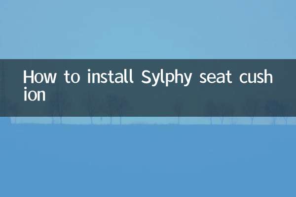 So installieren Sie das Sylphy-Sitzkissen