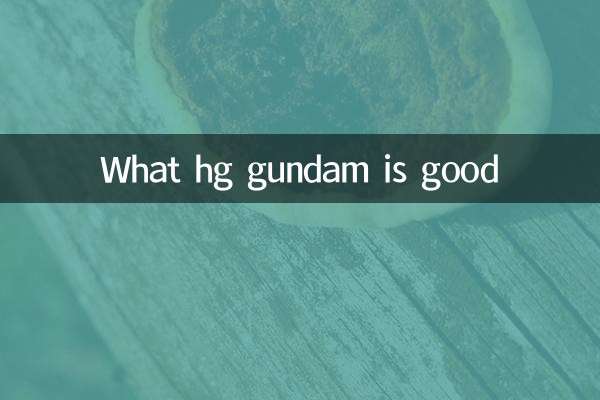 Ciò che HG Gundam è buono