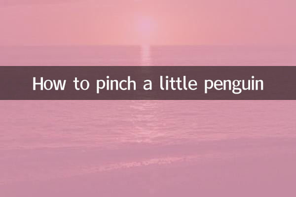 Come pizzicare un piccolo pinguino