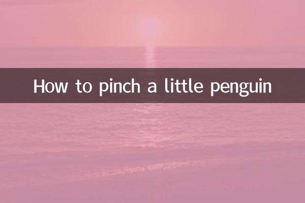 Come pizzicare un piccolo pinguino