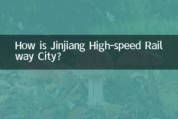 Comment se trouve la ville ferroviaire à grande vitesse de Jinjiang ?