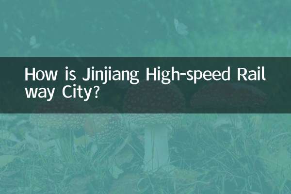 Comment se trouve la ville ferroviaire à grande vitesse de Jinjiang ?