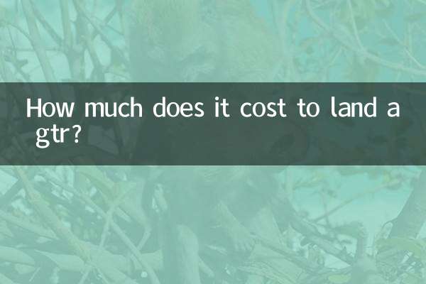 ¿Cuánto cuesta conseguir un gtr?