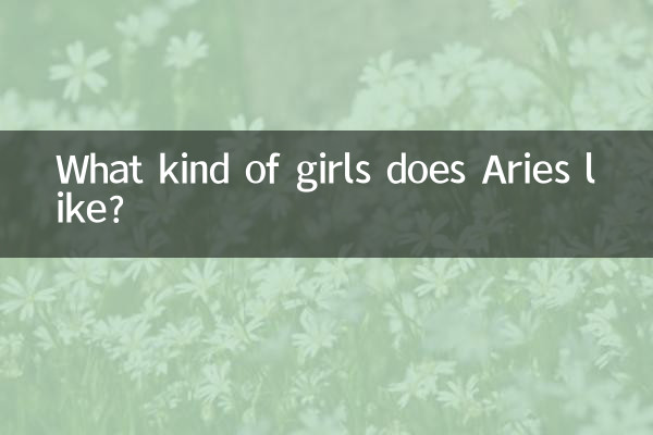 Quel genre de filles le Bélier aime-t-il ?