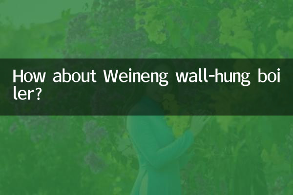 How about Weineng wall-hung boiler?