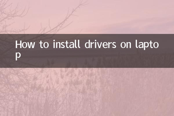 लैपटॉप पर ड्राइवर कैसे इनस्टॉल करें