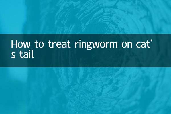 Cómo tratar la tiña en la cola del gato