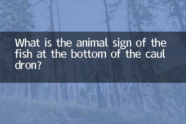 কড়াইয়ের নীচে মাছের প্রাণীর চিহ্ন কী?