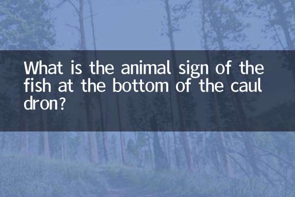 कड़ाही के तल पर मछली का पशु चिन्ह क्या है?