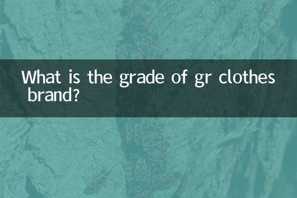 Was ist die Güteklasse der GR-Bekleidungsmarke?