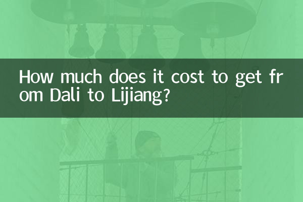 Wie viel kostet es, von Dali nach Lijiang zu gelangen?