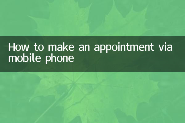 Como marcar uma consulta pelo celular