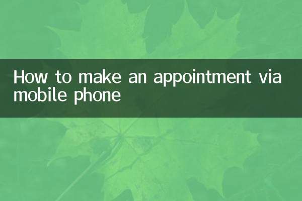 কিভাবে মোবাইল ফোনের মাধ্যমে অ্যাপয়েন্টমেন্ট করবেন