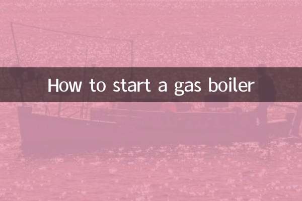 Come avviare una caldaia a gas