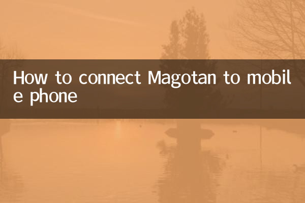 نحوه اتصال Magotan به تلفن همراه