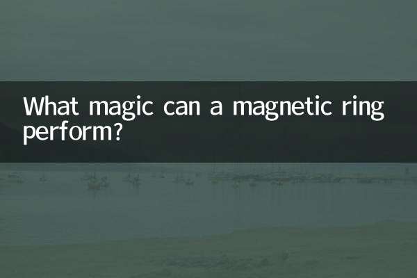 磁気リングはどのような魔法を実行できますか?