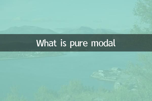 Что такое чистый модальный режим