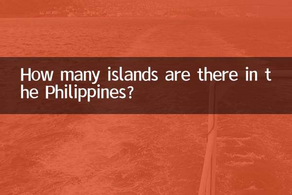 Quantas ilhas existem nas Filipinas?