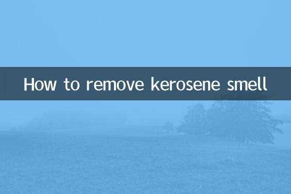 Cómo eliminar el olor a queroseno