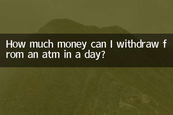 كم من المال يمكنني سحبه من ماكينة الصراف الآلي في يوم واحد؟