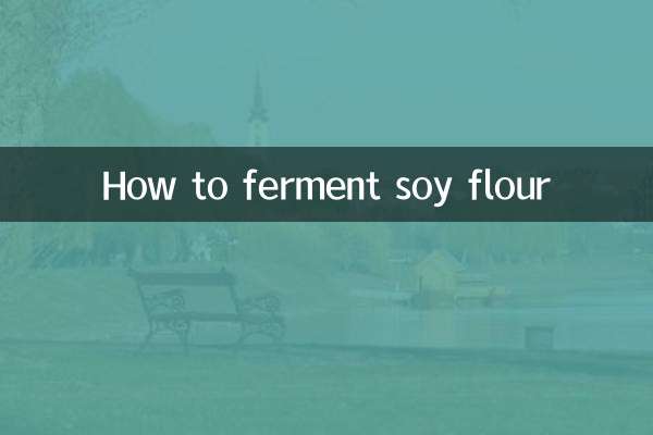 Wie man Sojamehl fermentiert