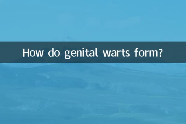 Wie entstehen Genitalwarzen?