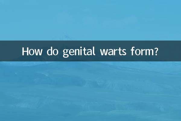 Wie entstehen Genitalwarzen?