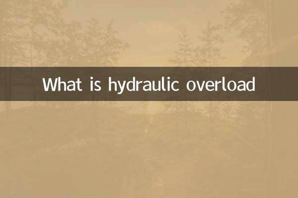 Was ist hydraulische Überlastung?