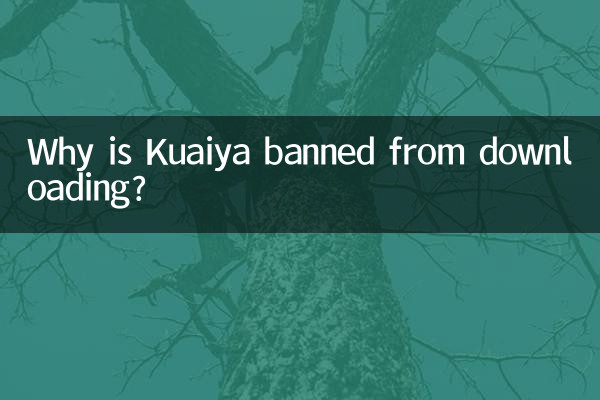 Pourquoi Kuaiya est-il interdit de téléchargement ?