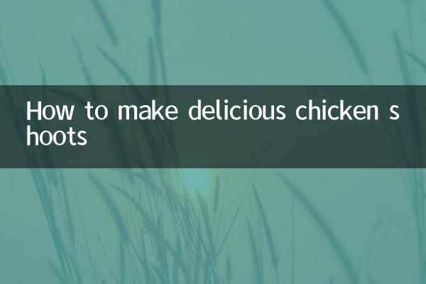 Como fazer deliciosos brotos de frango