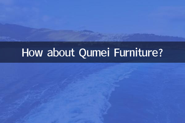 ¿Qué tal los muebles Qumei?