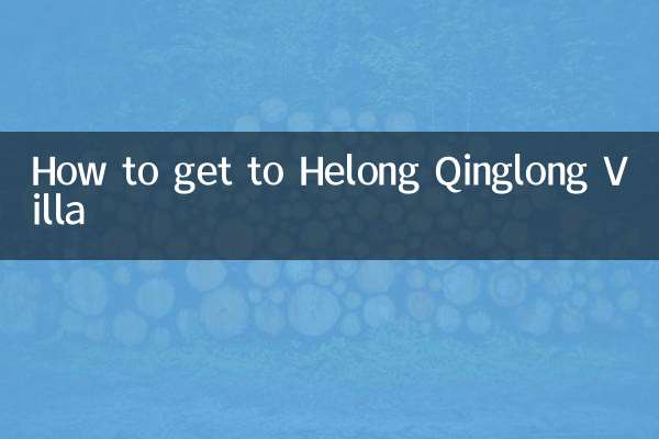 Come arrivare alla Villa Helong Qinglong