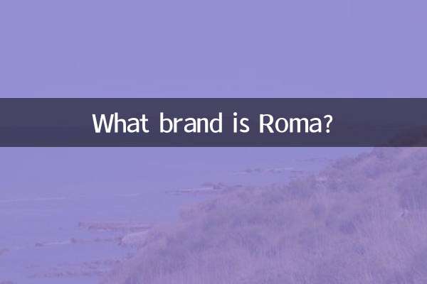 ¿Qué marca es Roma?
