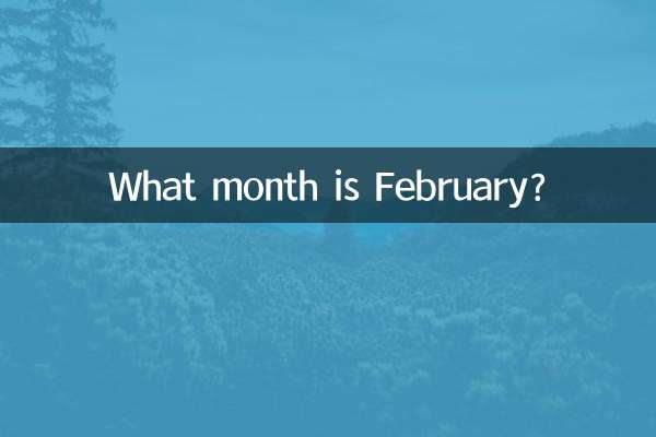 Che mese è febbraio?