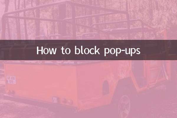 Come bloccare i popup