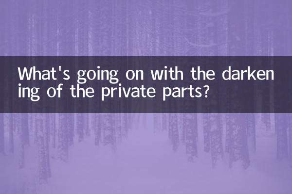 Was hat es mit der Verdunkelung des Intimbereichs auf sich?