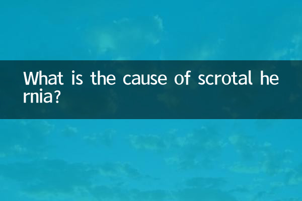 स्क्रोटल हर्निया का कारण क्या है?